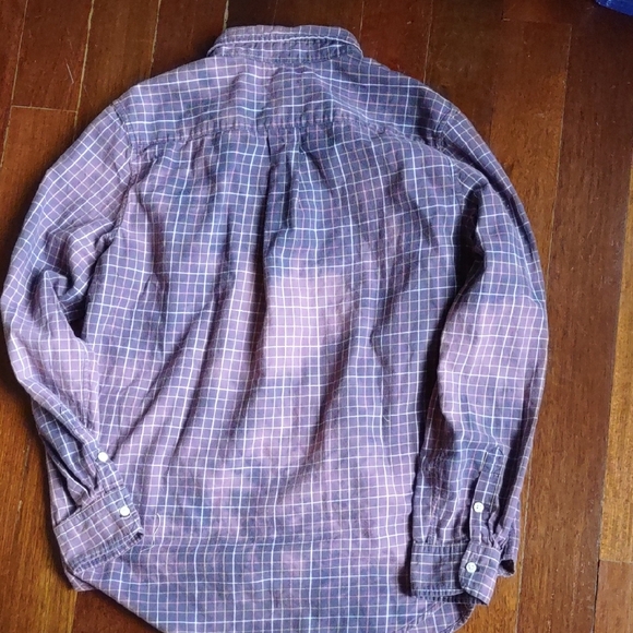 Ralph Lauren Purple Checkered Casual Shirt - Picture 10 of 10